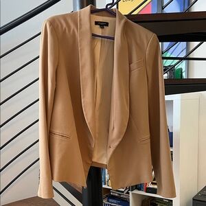 Ann Taylor Camel Brown Blazer Size 10